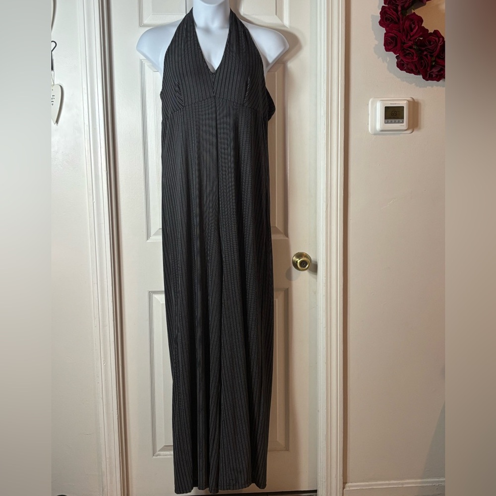 Elegant Black Halter Jumpsuit